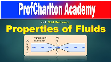 FLUID MECHANICS:  Properties of Fluids Part 1A