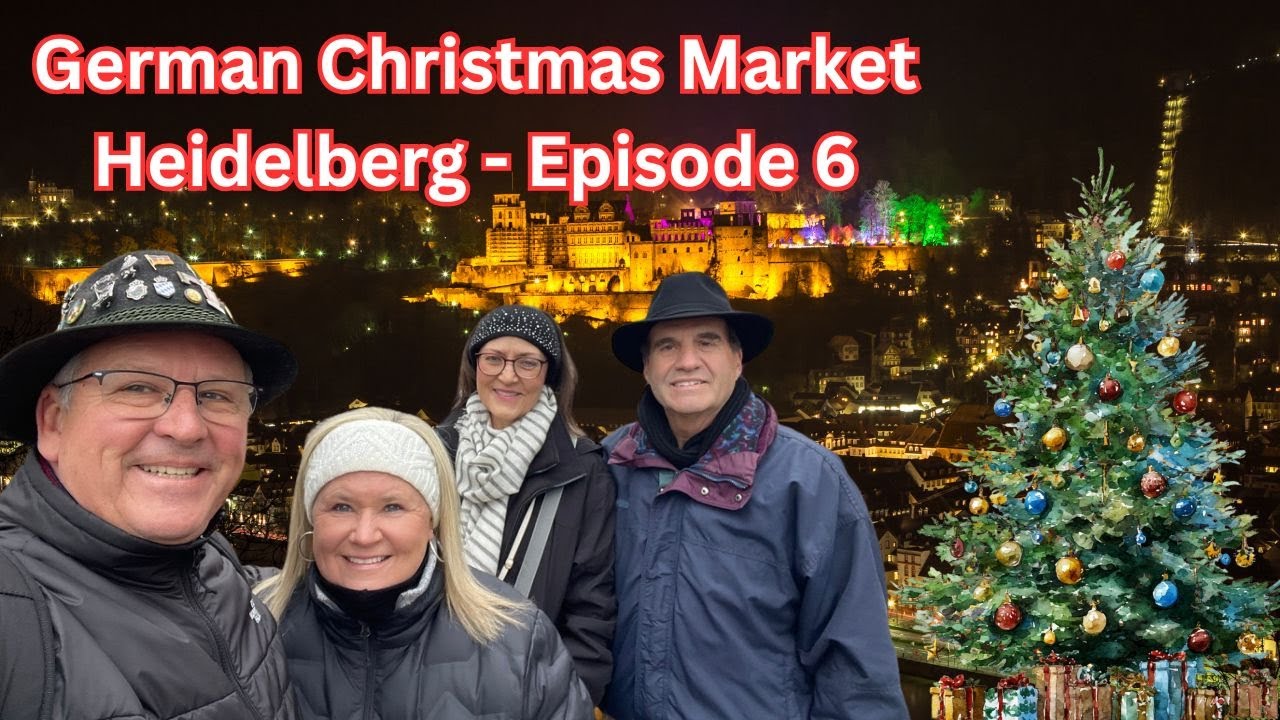Немецкие рождественские ярмарки в Гейдельберге 2024 года