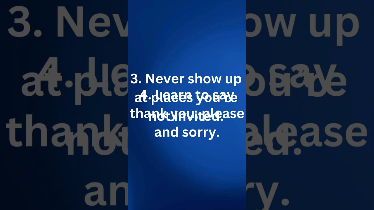 The 12 Important Unspoken Rules In Life Everyone Should Know 