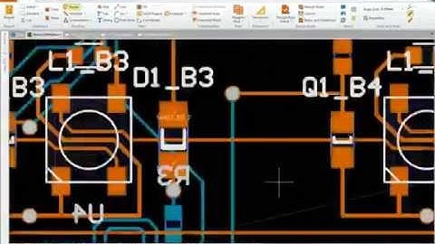LED Grid board Layout Timelapse (15fps)