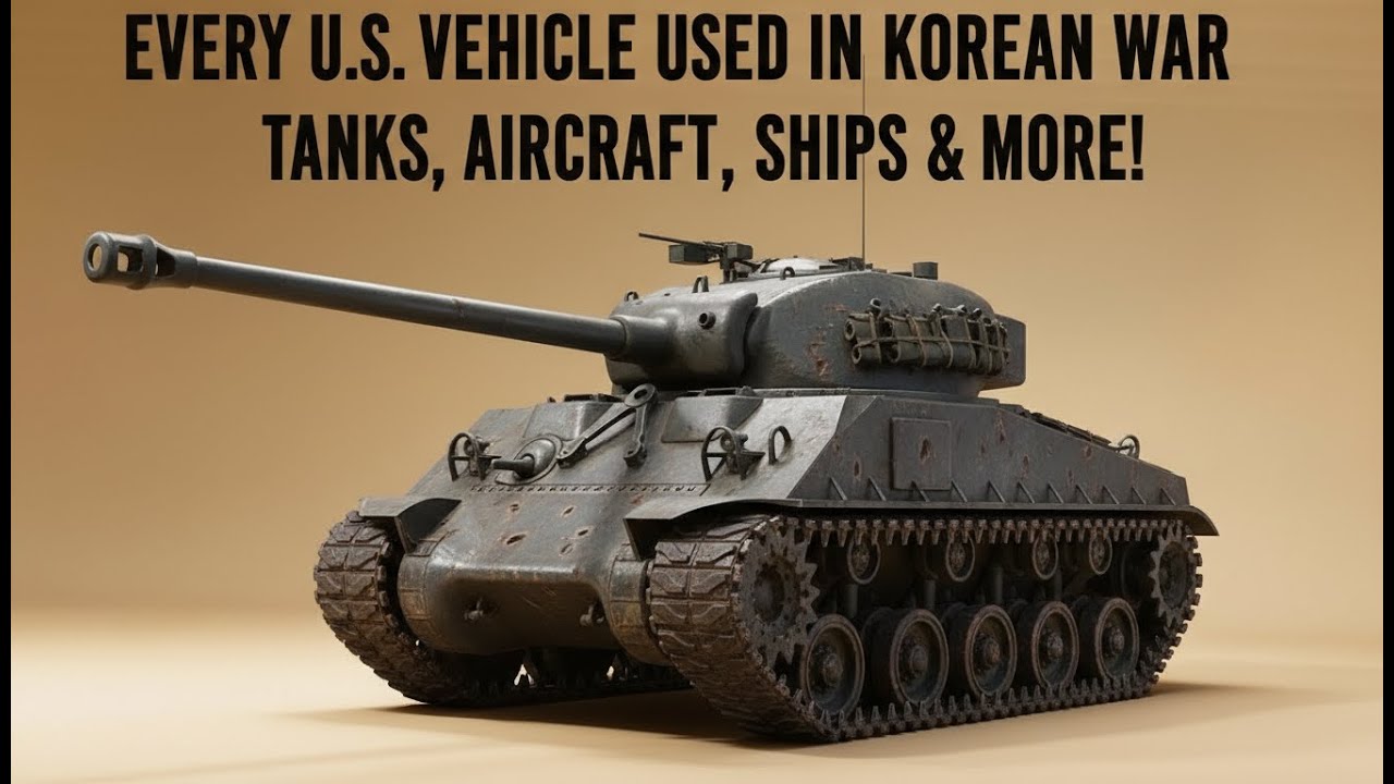 Every U S  Tank Used In The Korean War expained