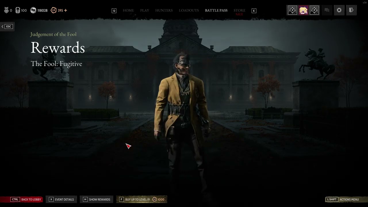 HUNT SHOWDOWN 1896 NEW EVENT  BATTLE PASS JUDGEMENT OF THE FOOL