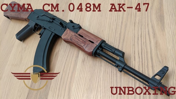 Double Bell Full Metal AKS-74U / AK-74 Airsoft AEG Rifle - Real Wood