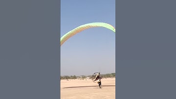 Pramotor Takeoff #flying #viral #shorts #enjoy #joyrides #paraglider #paramoter #low #watch