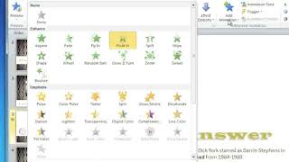 MS PowerPoint 2010 Lesson 24 Animating Objects