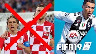 В FIFA 19 НЕТ СБОРНОЙ ХОРВАТИИ, И ВОТ ПОЧЕМУ