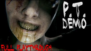 PT / Silent Hills Demo - Full Playthrough 1080p PS4 Teaser Walkthrough