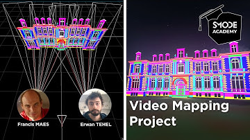 Video Mapping Project - Smode Academy Pro Encoders #1 ( lockdown live )