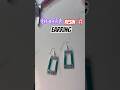 Resin से earring ऐसे बनते है ❤️ | resin art | resin craft | #shorts #resin #diy