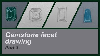 gemstone facet drawing 3