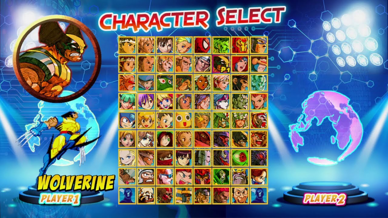 Marvel vs. Capcom All Generations 2020 Wolverine (PLAYTHROUGH) (MUGEN)