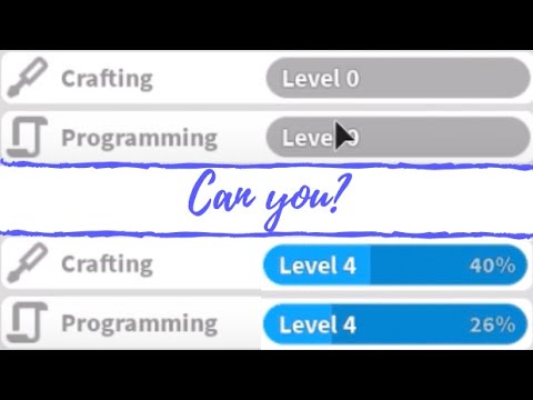 Can You Get Your Crafting And Programming Skills Up Bloxburg Youtube - roblox welcome to bloxburg what do skills do