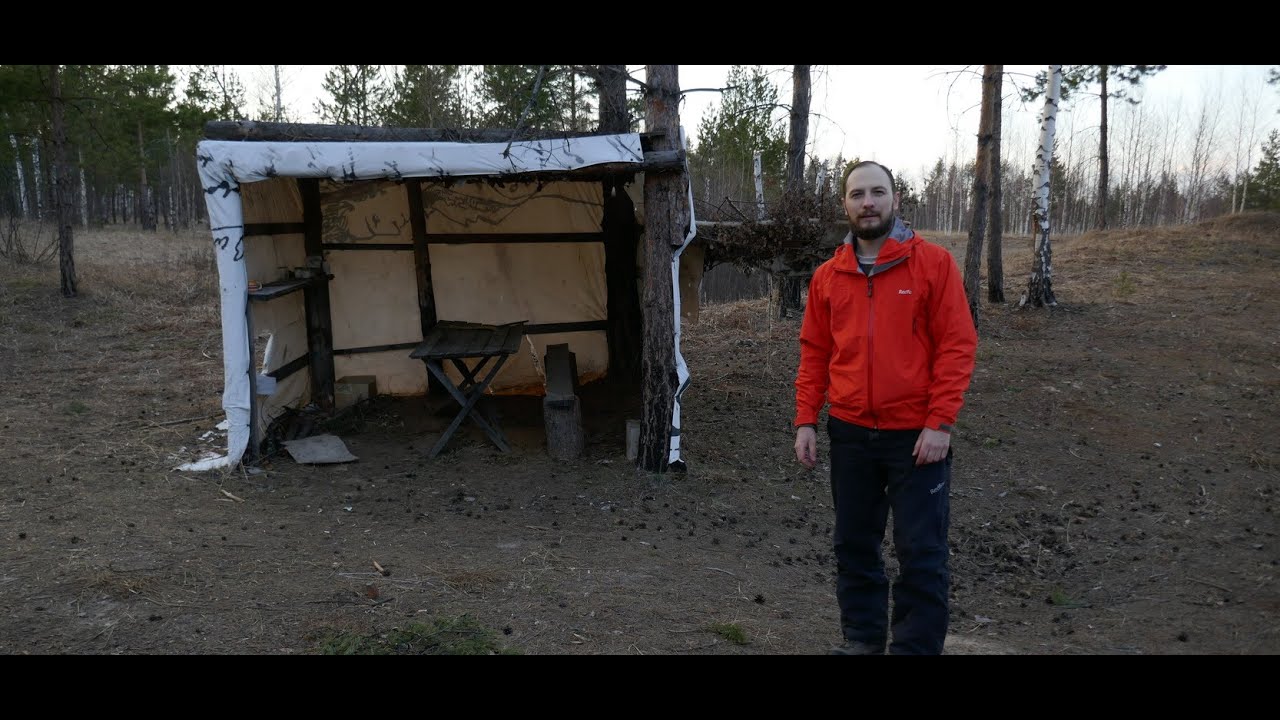 2 НОЧИ В НЕЖИЛОМ ПОСЁЛКЕ, ГДЕ НЕТ ДОМОВ. Руины. ЖИЗНЬ и БЫТ в ПЕШЕМ ПОХОДЕ.