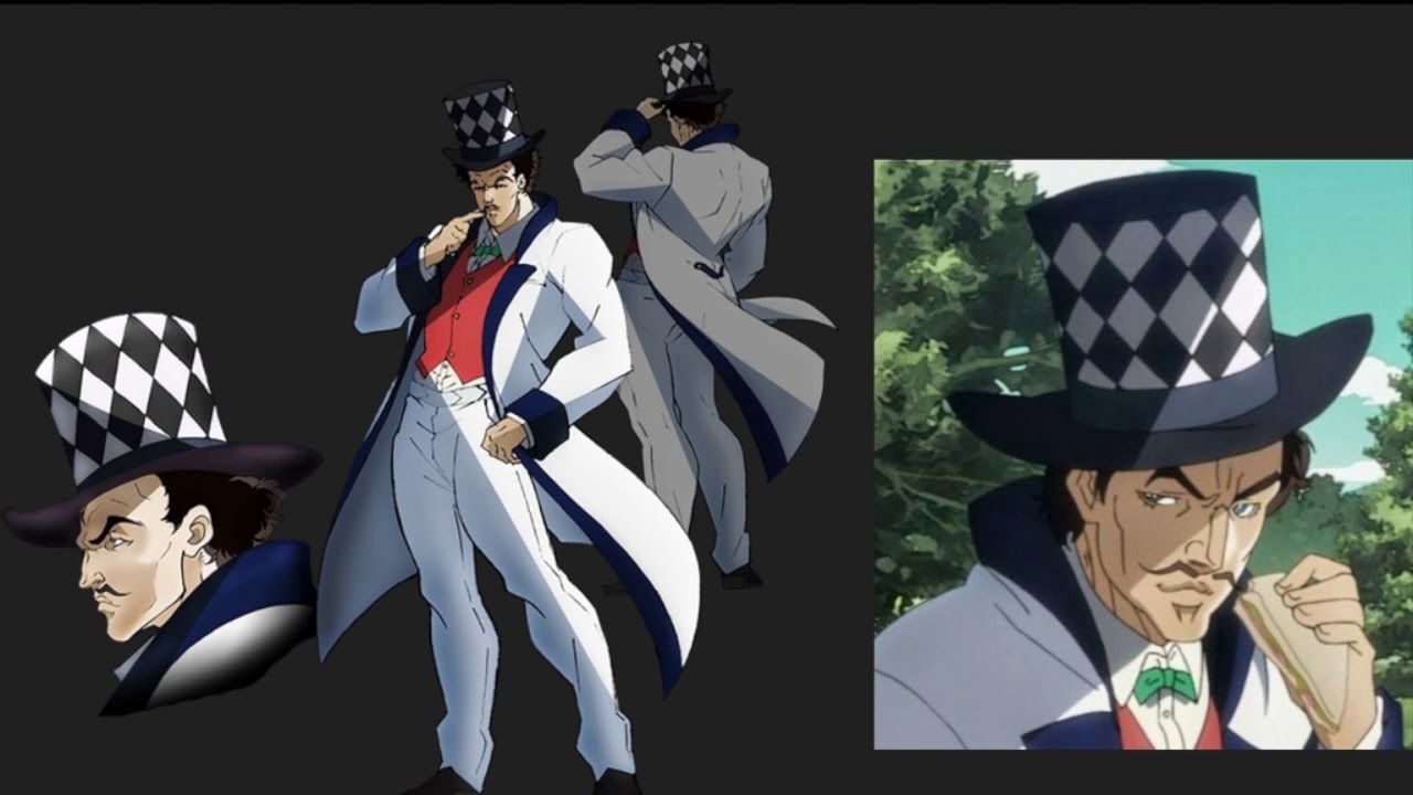 i forced my friend to react to jjba characters