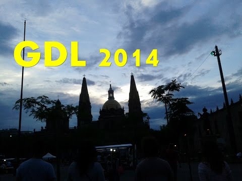 My birthday-Touring at downtown Guadalajara,MX (4&5/10/2014)