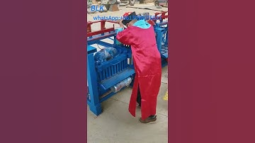 hand operated concrete block making machine#shorts#block making machine#brick  #blocks #bricks