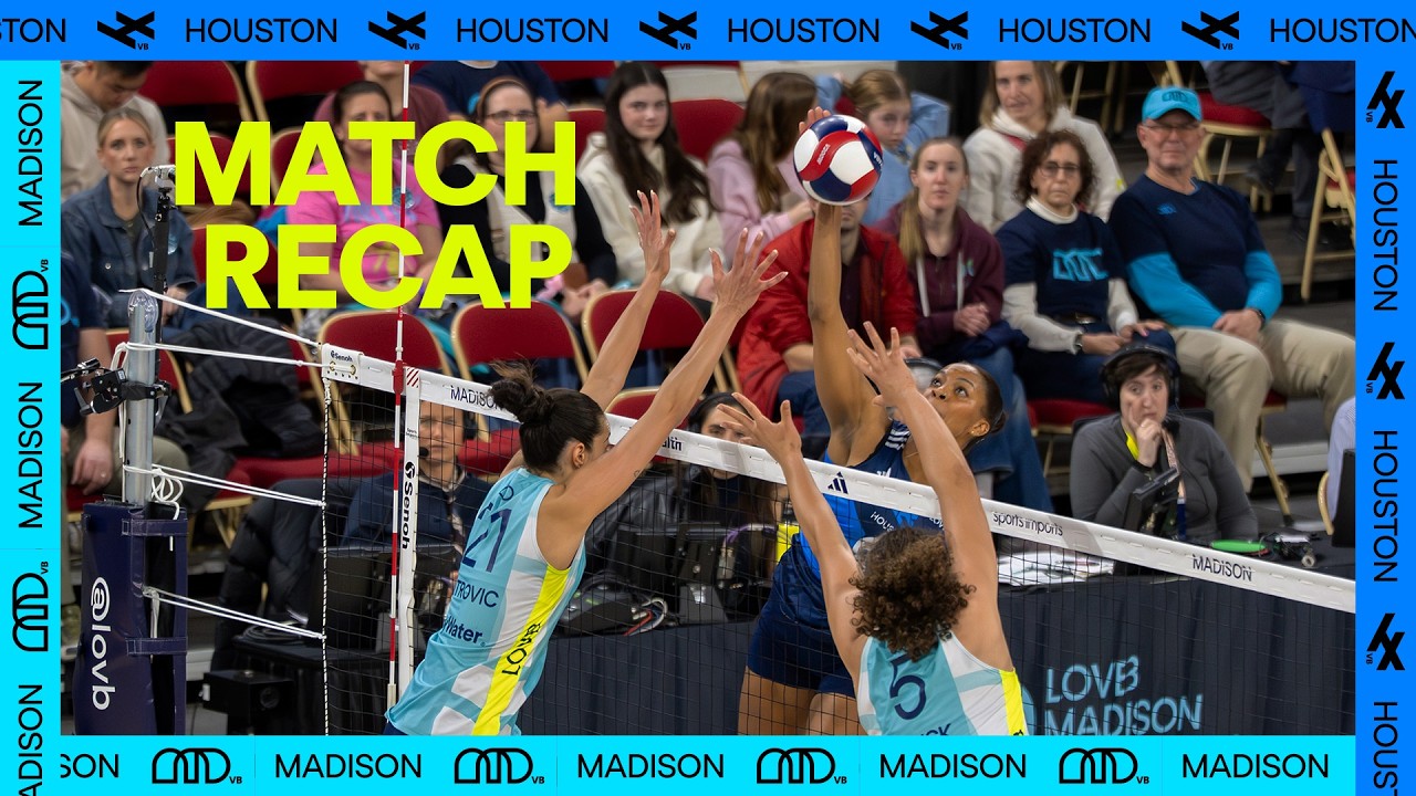 Match Recap | LOVB Houston at LOVB Madison | March 4