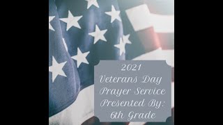 2021 Veterans Day prayer service