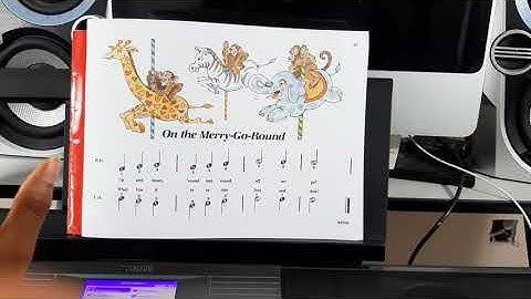 On the Merry-go-round | Piano for the young beginner PRIMER A
