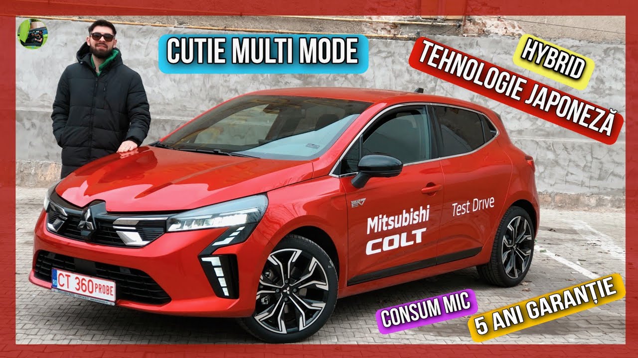 マルコ　コルト Japoneză cu trăsături Franțuzești - Noul Mitsubishi COLT 2024