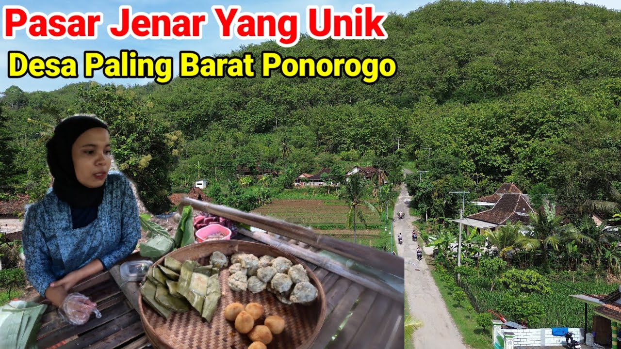 Pasar Jenar Buka Sebulan Sekali di Desa Ujung Barat Ponorogo 