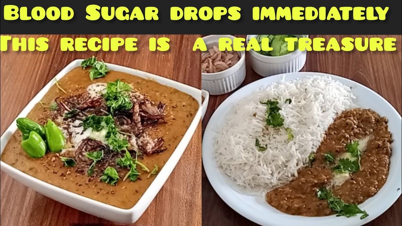 Blood Sugar drops immediately! This recipe is a real treasure /easy and simple ingredients