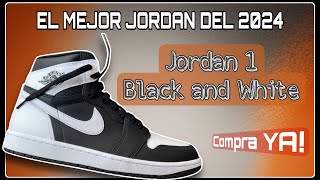 NO compres el JORDAN 1 BLACK and WHITE sin ver este video! 🔥| Review and on feet en español 🐼