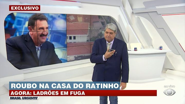 BRASIL URGENTE I DATENA FALA COM RATINHO