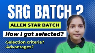 Allen SRG Batch All Details || My experience in SRG batch? #neet #trending#allen #kota #neetcoaching screenshot 5