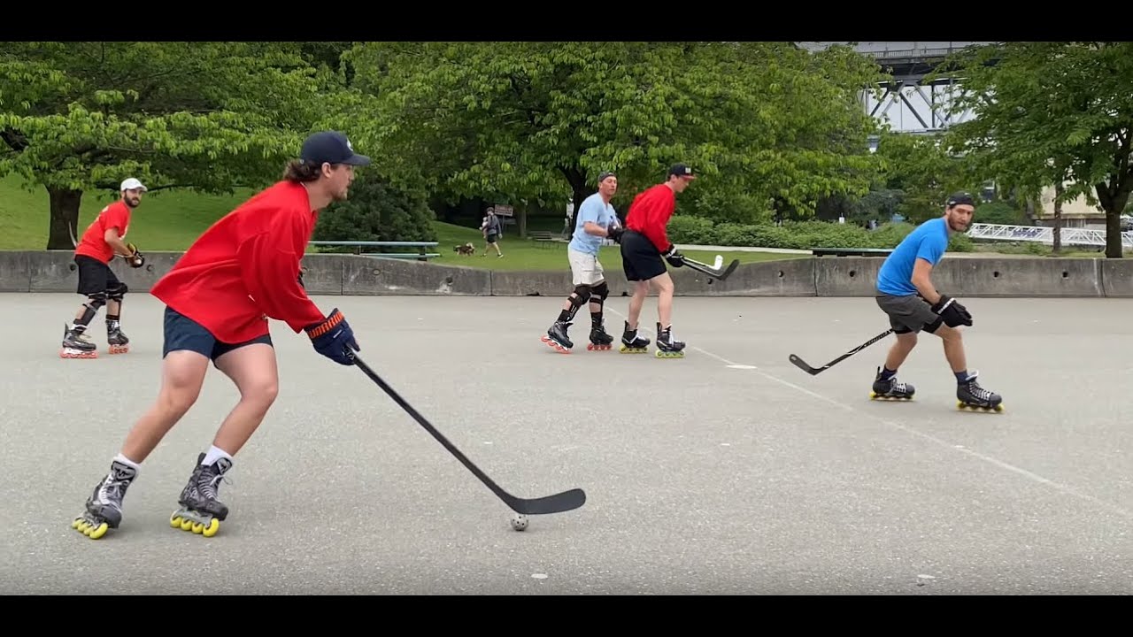 Harder than you think! Elitist Cup 2023 Sunset Beach Roller Hockey in