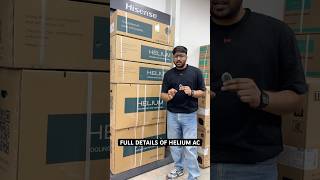 COOLER KI RATE MAI AC AAGYA 😍😍 #helium #airconditioner #heliumair