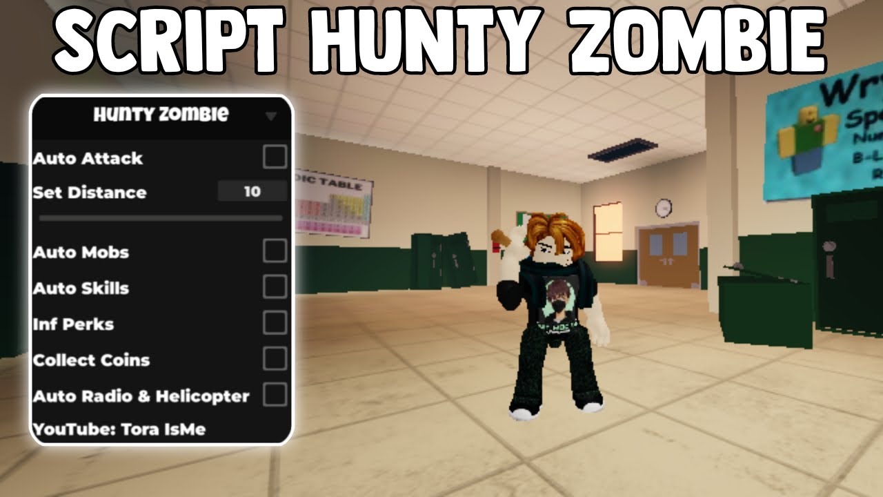 Script Hunty Zombie Mới Nhất | Auto Farm Zombie, Nhặt xu, No Key ...