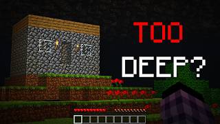 Minecraft Alpha Exists BELOW the World