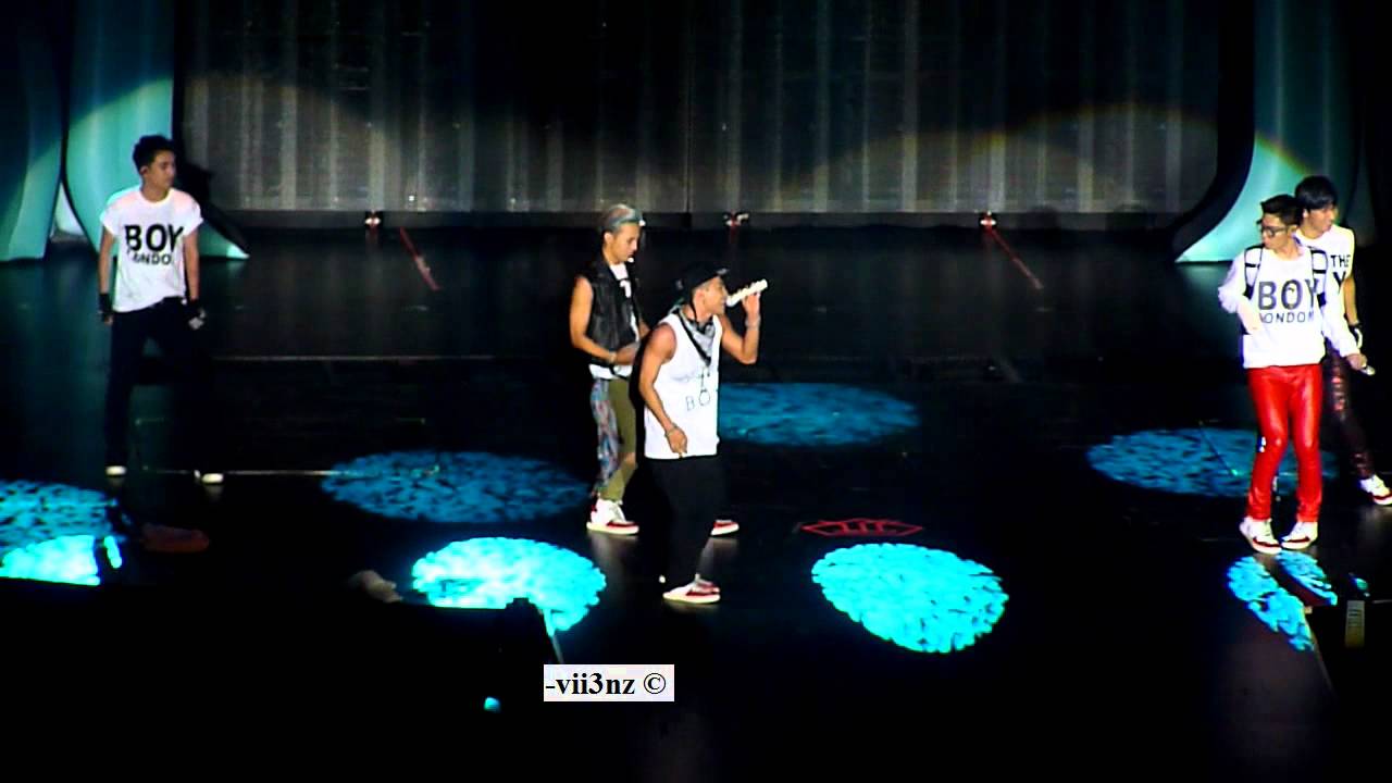 [Fancam HD] Big Bang - Bad Boy - Singapore Alive Tour 2012 120928