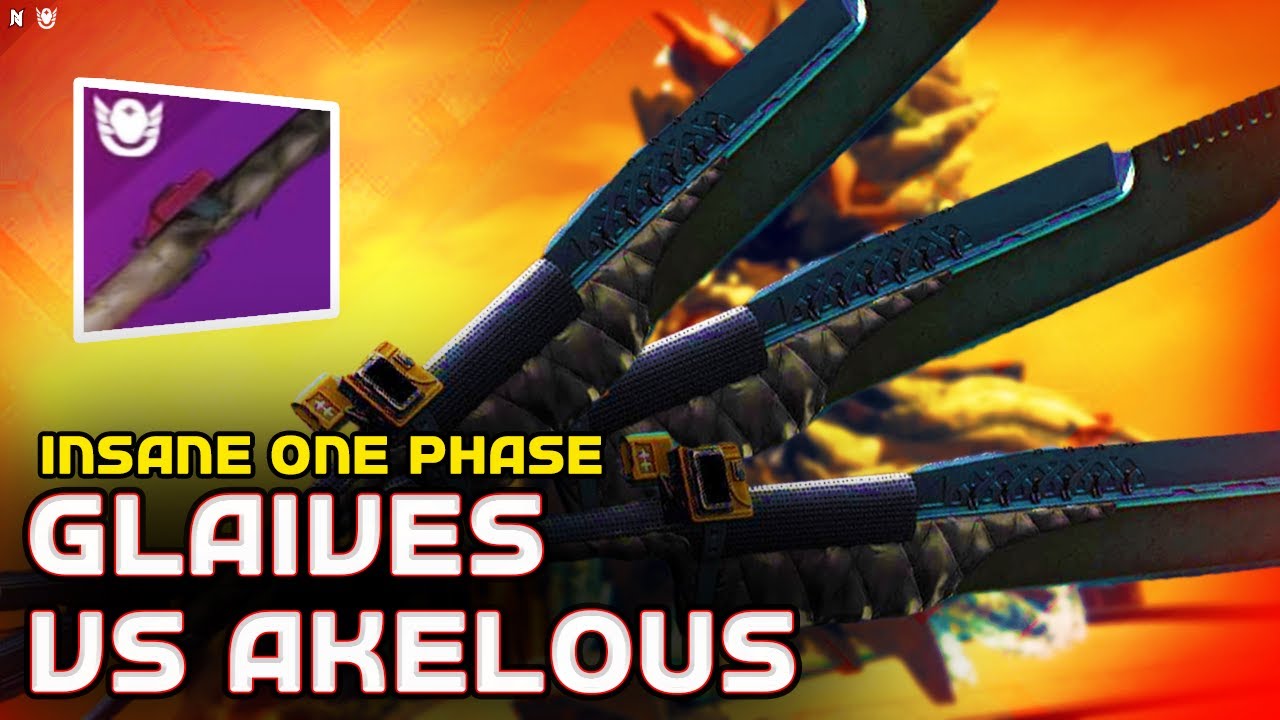 CLOSE TO MELEE GLAIVES VS AKELOUS | Spire of the Watcher DPS Test | Destiny 2 Season of the Seraph