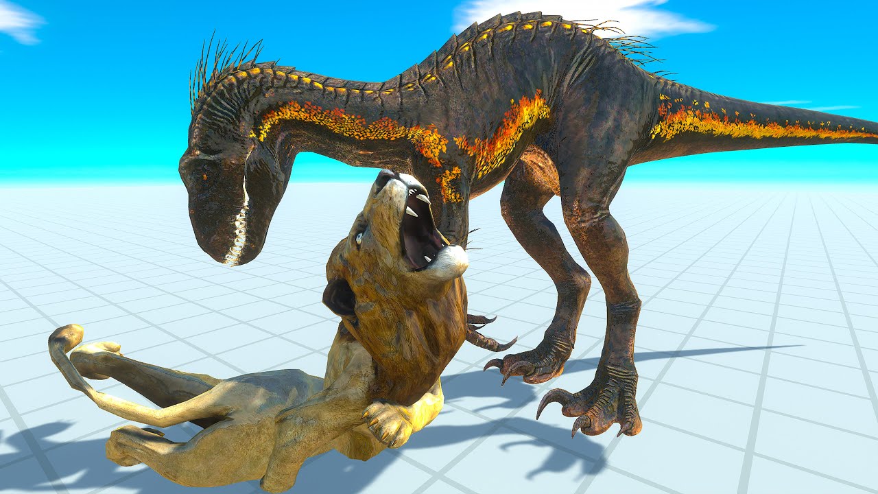 LION vs PREHISTORIC DINOSAUR! | Ultimate Animal Revolt Battle Simulator