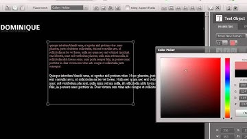 Flash CMS: How to work with text