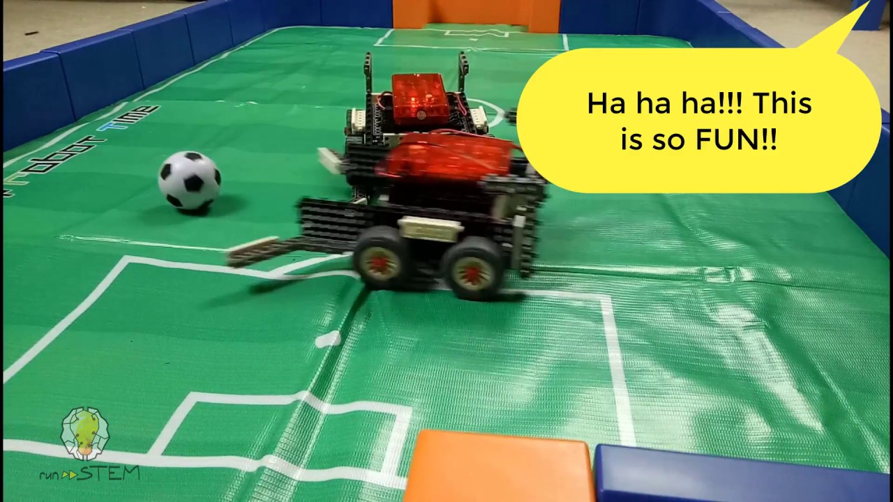 RUNSTEM Soccer Robots - Robotics Camp