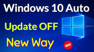 Windows 10 Auto Update Permanently Off/Disable