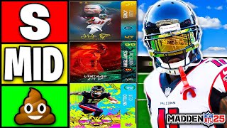 Ranking THE BEST WIDE RECEIVERS In Madden 25