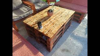 AMATEUR PALLET TABLE BUILD