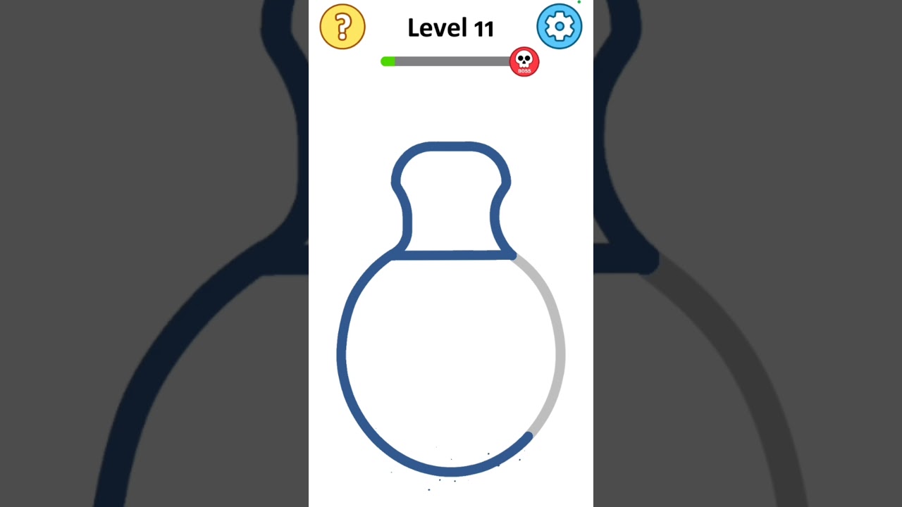 Single Line Drawing: Link Dots Level 11 