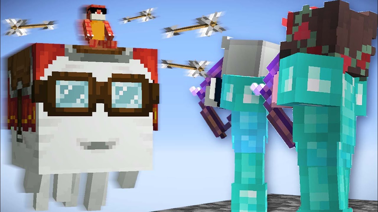 Happy Ghast vs Lifesteal SMP