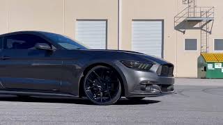 Mustang BC Coilovers & Rotiform Wheels