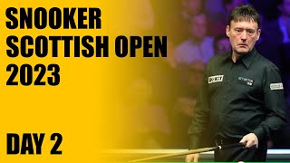 Jimmy White back in the fire again? Trump out? Snooker Scottish Open 2023  Day 2. Match review