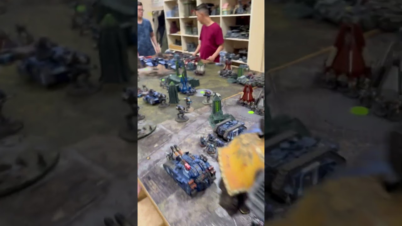 Большая игра в Вархаммер 40000. 