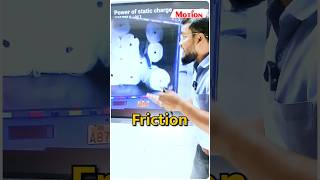 😱 Power of Static Charge💪🔥🤔 | Motion NEET #experiment #neet2025 #shorts #skysir #physics #medical