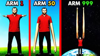 Growing LONGEST ARMS In GTA 5