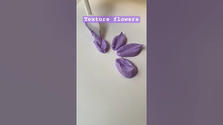 Most satisfying | Palette Knife textured flowers | Modern Art | Impasto Techniques | Art Trend 🌸