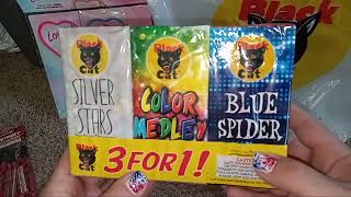 Black Cat Fireworks | Shopping Haul